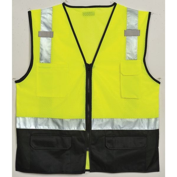 Vest, BlackBottom, Class 2, Lime, S-M