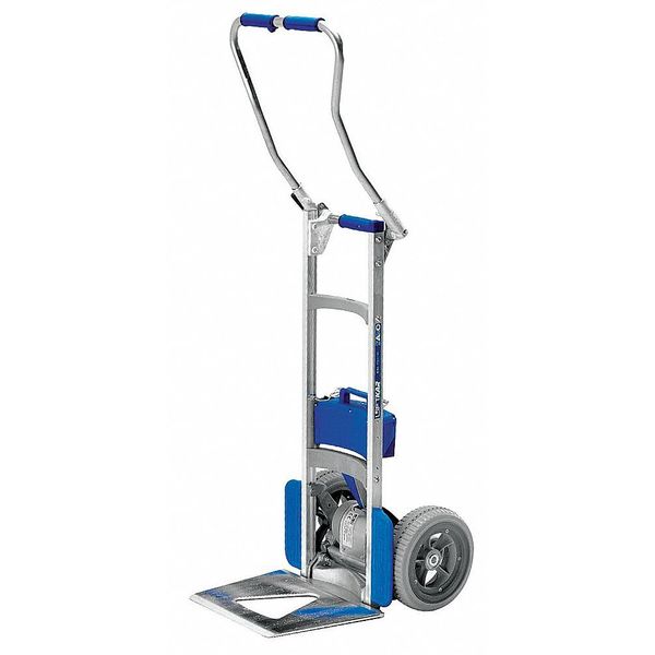 Stair Climb Hand Truck, Cap 375Lb, H 61 In