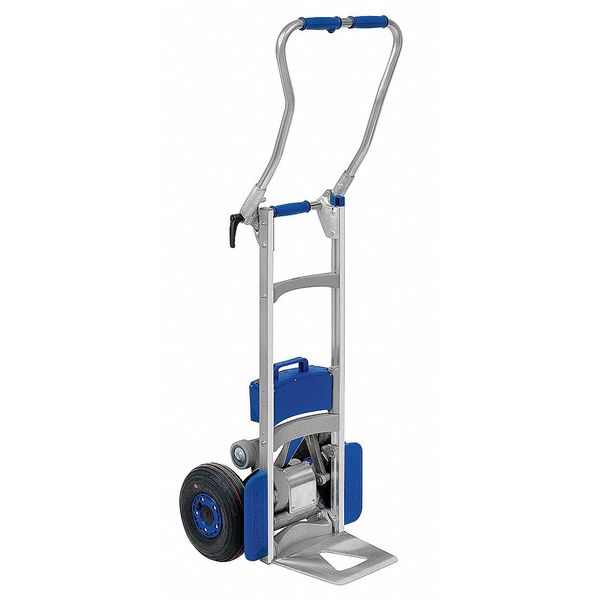 Stair Climb Hand Truck, Cap 300Lb, H 61 In