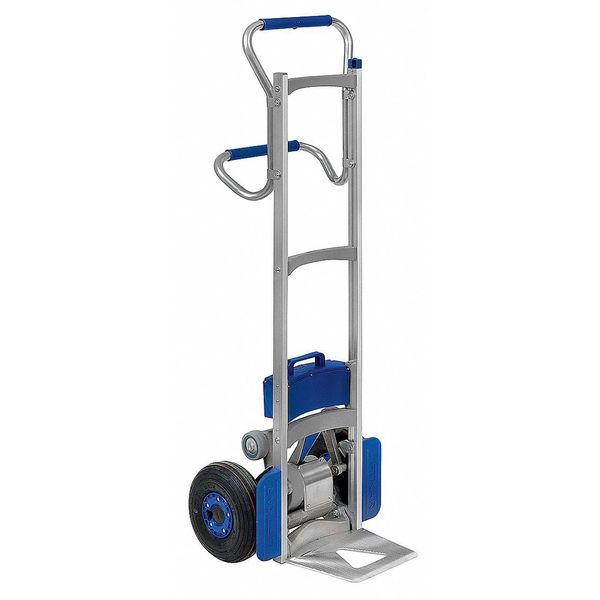 Stair Climb Hand Truck, Cap 375Lb, H 59 In