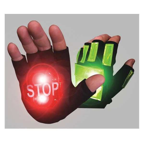 Traffic Safety Gloves, S/M