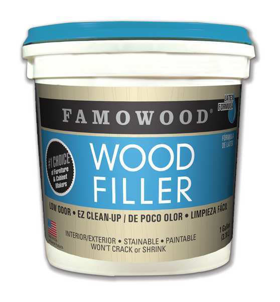 Wood Filler, 1 gal, Pail, Fir-Maple