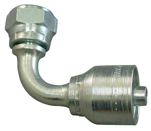 Hose Fitting, Metric Light, 90, 3/8, M18X1.5