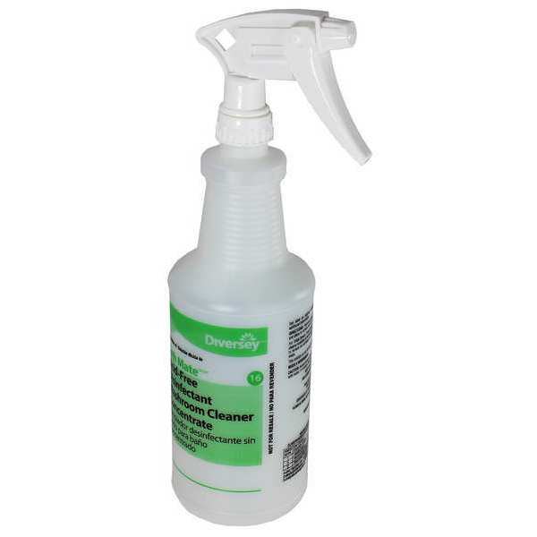 32 oz. Clear, Preprinted Trigger Spray Bottle, 12 Pack, Color: White/clear