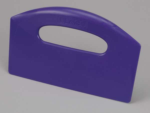 Bench Scraper, 8-1/2 x 5 In, Purple