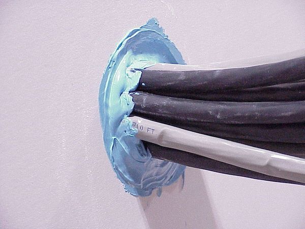 Fire Barrier Sealant, 20 oz., Red