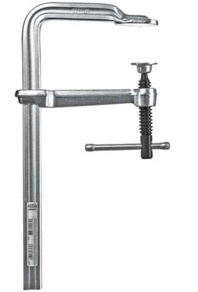 6 in Bar Clamp Steel Handle and 4 3/4 in Throat Depth