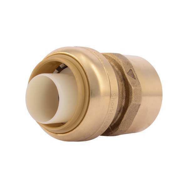 DZR Brass Female Adapter, 1 in Tube Size