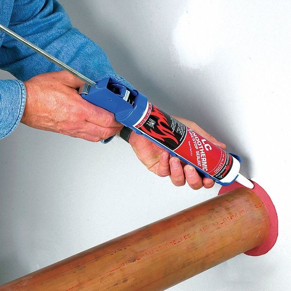 Fire Barrier Sealant, 10.1 oz., Red