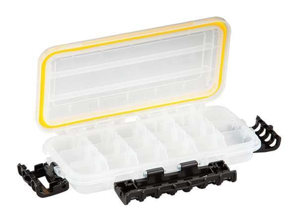 Adjustable Compartment Box with 3 to 18 compartments, Plastic, 1-1/2