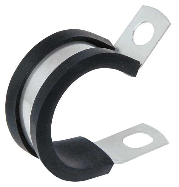 1/2 In Dia. Rubber Cushion Clamp 0.281 Hole