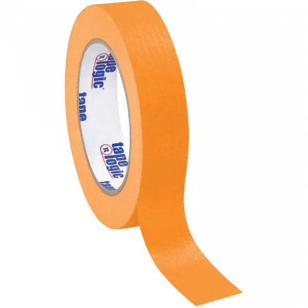 Tapes, 1" Wide X 60 Yd Long Orange Paper Maskin