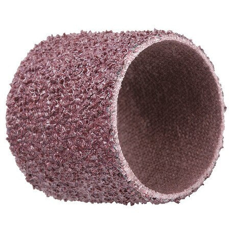 MADE IN USA, 80 Grit Aluminum Oxide Coated Spiral Ban
