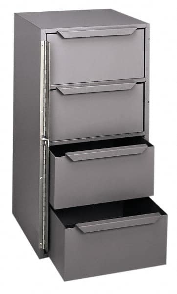4 Drawer, 8 Compartment, Small Parts Loc