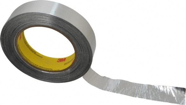 1" X 55m Silver Foil Tape4.6 Mil, Acryli
