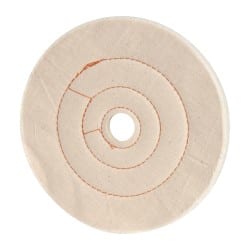 DICO,8" Diam X 1/2" Thick Unmounted Buffing W