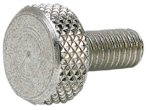 #10-32 Knurled Shoulder Brass Thumb Scre