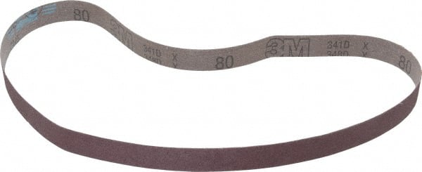 3M, Abrasive Belt, 1" Wide X 42" Oal, 80 Grit, Aluminum Oxide