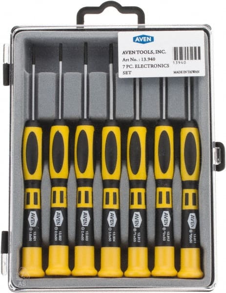 7 Piece Phillips & Slotted Screwdriver S