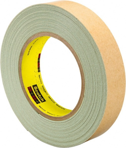 Tapes, 1" Wide X 10 Yd Long Green Rubber Maskin