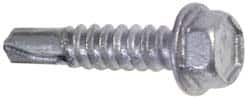 #12, Hex Washer Head, Hex Drive, 4" Leng