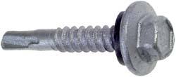 #10, Hex Washer Head, Hex Drive, 3/4" Le