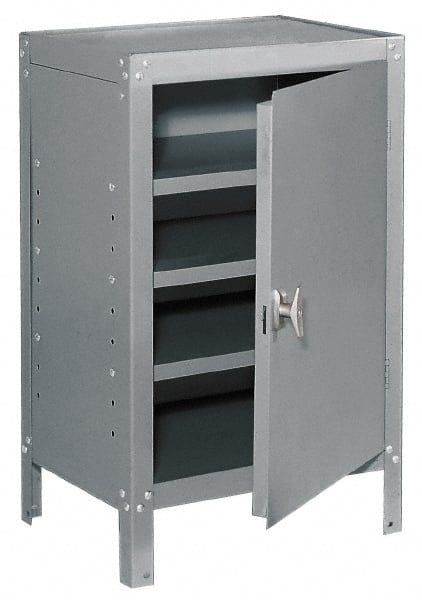 3 Shelf Combination Storage Cabinet & Wo