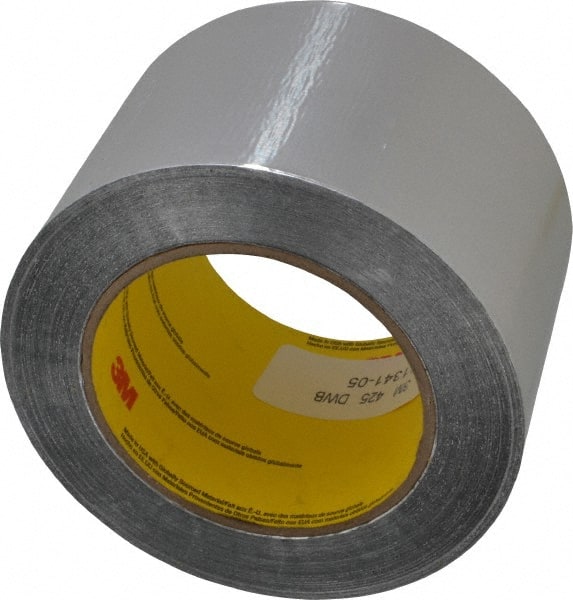 3" X 55m Silver Foil Tape4.6 Mil, Acryli