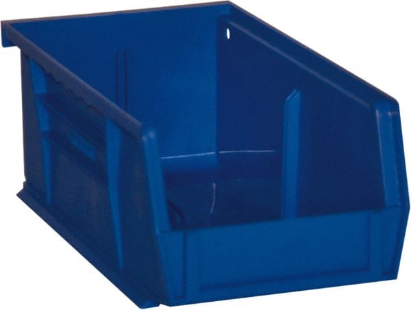 7-7/16" Deep, Blue Plastic Hang And Stac