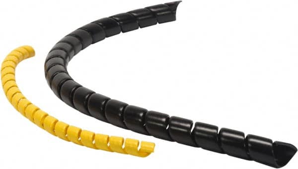 0.4" Id Black Spiral Guard Wrap For Hose