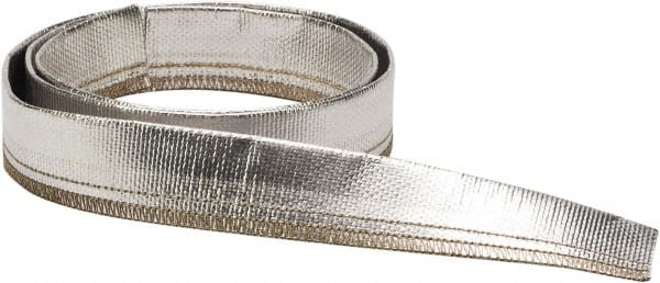 1-1/2" Id Silver Radiant Heat Shield For