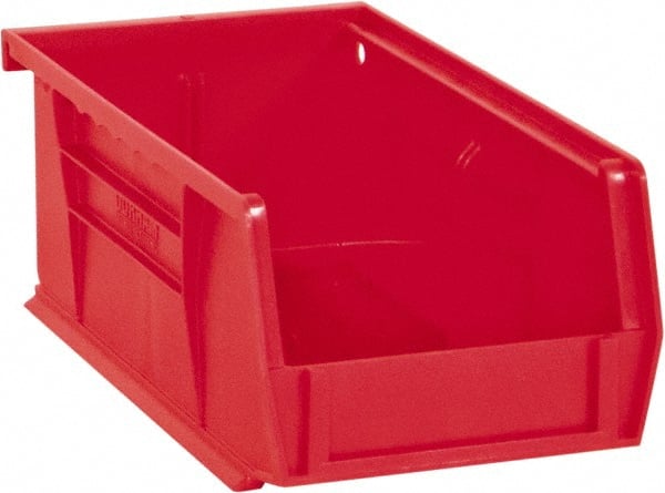7-7/16" Deep, Red Plastic Hang And Stack