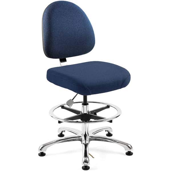 Esd Swivel Stool With Back Rest20" Wide