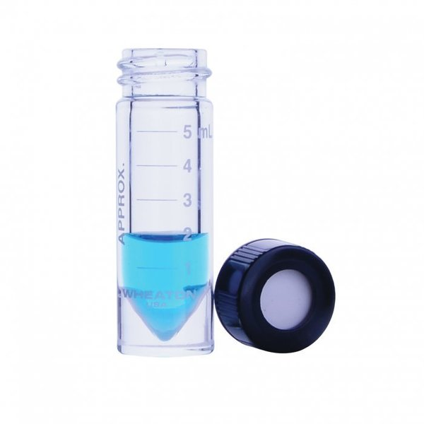 Vial, Clear, 5mL, Neck Size 20-400, PK12