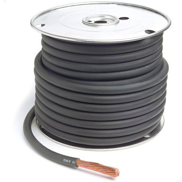Battery Cable,black 3/0 Ga.,50 Ft. (1 Un