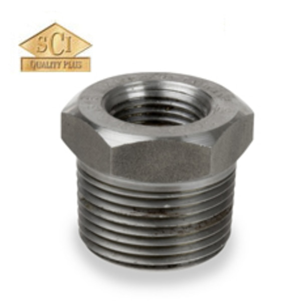 Hex Bushing,forged,3000,1-1/2x1-1/4" (2