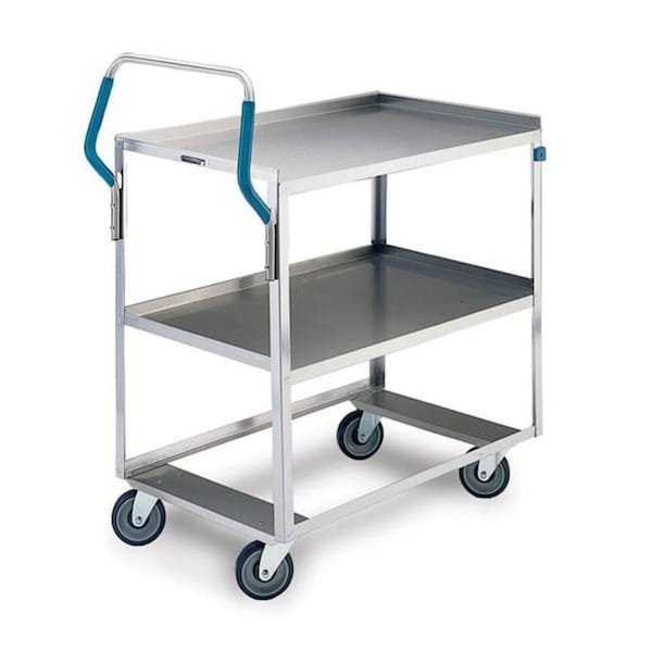 Ergo Utility Cart,ss,2 Shelf,500 Lb. Cap