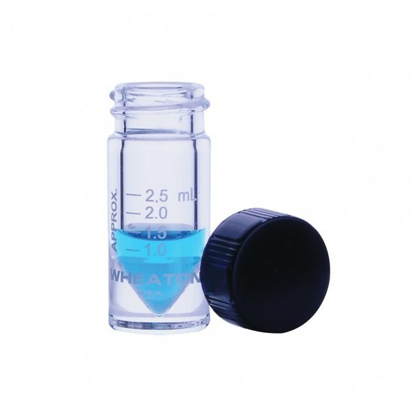 Vial, Clear, 3mL, Neck Size 20-400, PK12