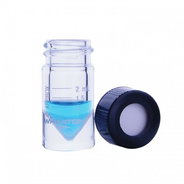 Vial, Clear, 2mL, Neck Size 20-400, PK12