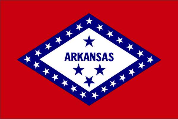 Arkansas State Flag,3x5 Ft (1 Units In E