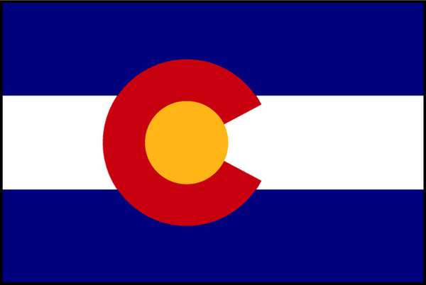 Colorado State Flag,3x5 Ft (1 Units In E
