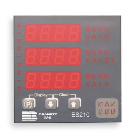 Power Meter,keypad, Rs232, Rs485, Modbus