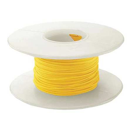 Wire Wrapping Wire,26 Awg,yellow,100 Ft.