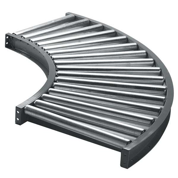 Roller Conveyor, 90 Curve, 10BF