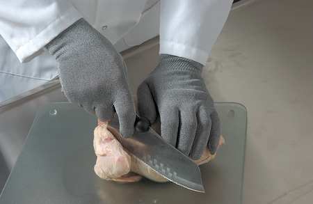 Cut Resistant Glove,gray,m (1 Units In E