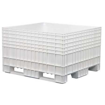 Bulk Container,48 In L,44 In W,white (1