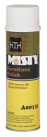 Furniture Cleaner And Polish,18 Oz.,pk12