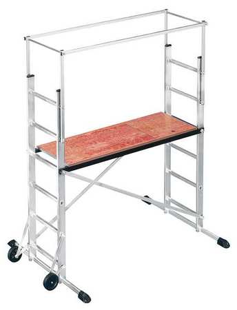 Scaffold Ladder,300 Lb.,aluminum (1 Unit
