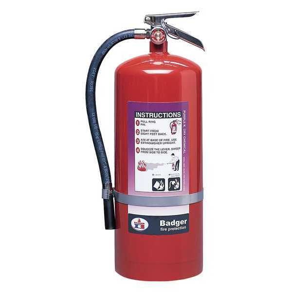Fire Extinguisher,dry Chemical,bc,18 Ft.
