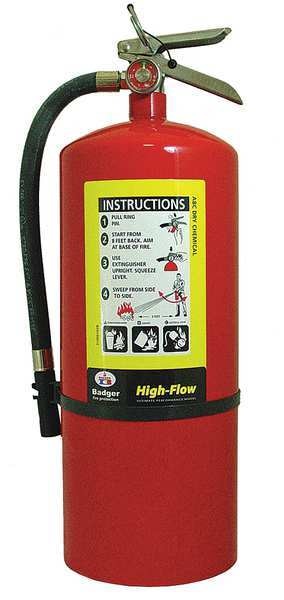 Fire Extinguisher,dry Chemical,bc,30 Ft.